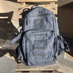 SOG Ninja Tactical Backpack Blue Gray Padded 17”